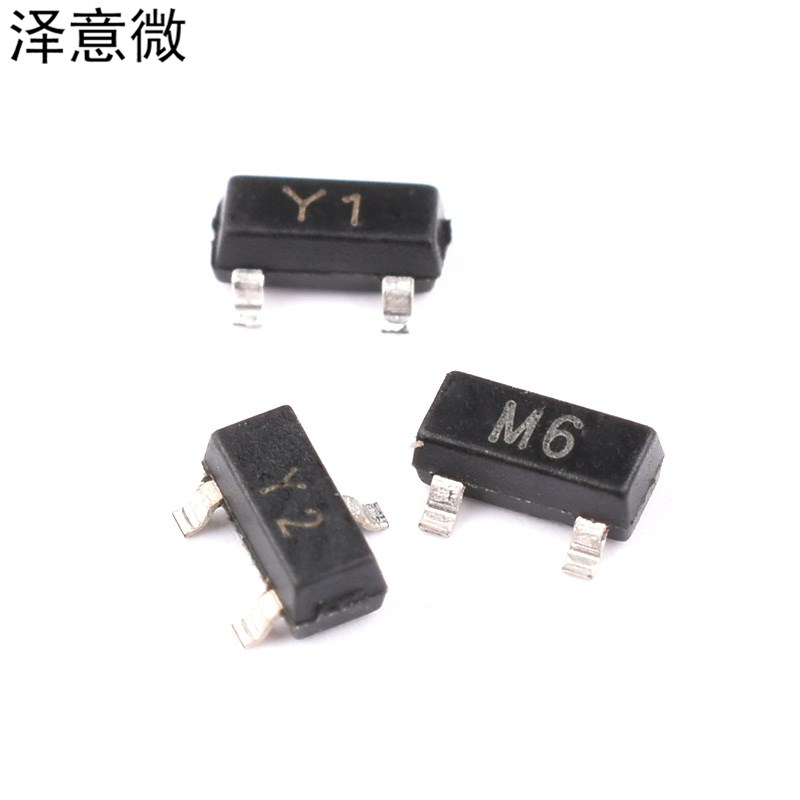 Y1Y2J3J6J8M6 J3Y 2TY  2T1三极管S8050 8550 9012 9013贴片SOT23