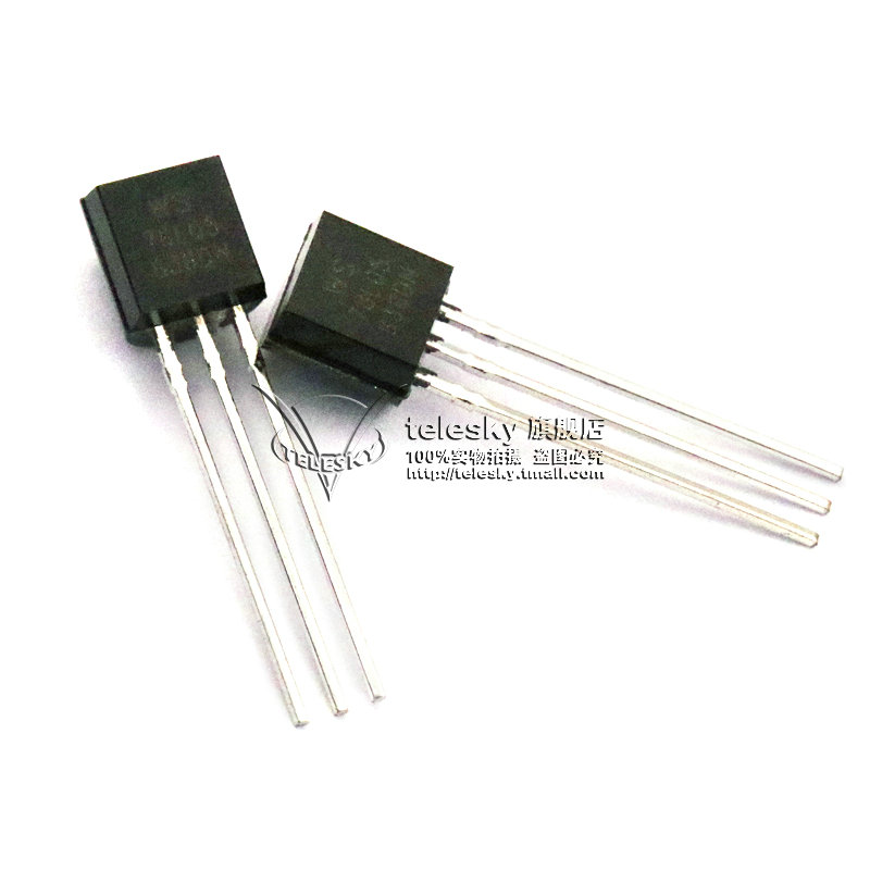 TELESKY CJ78L05 TO-92  3% 稳压电路 三极管(5个)