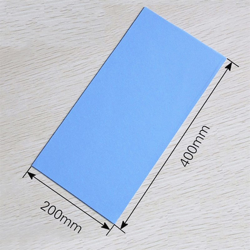 高导热硅胶片18W氮化铝显卡显存软散热垫PCB电路板MOS管绝缘散热