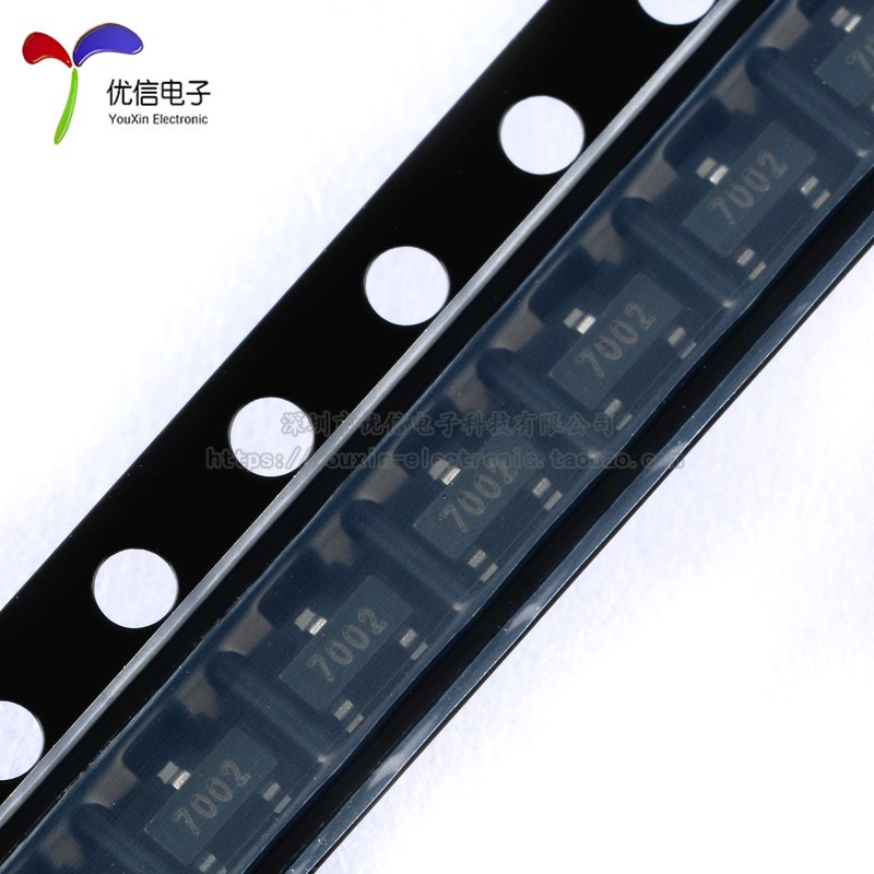 原装正品 2N7002 丝印7002 SOT-23 N沟道 60V/115mA 贴片MOSFET