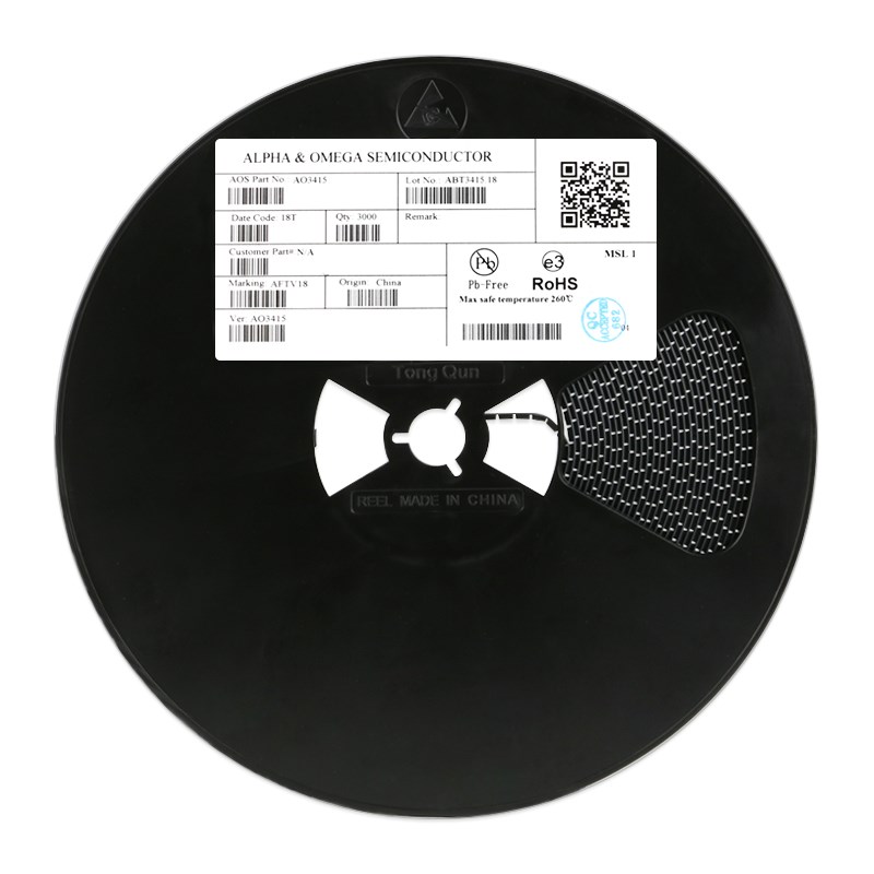 原装正品 AO3415 丝印AF SOT-23 P沟道  贴片MOSFET场效应管 5只