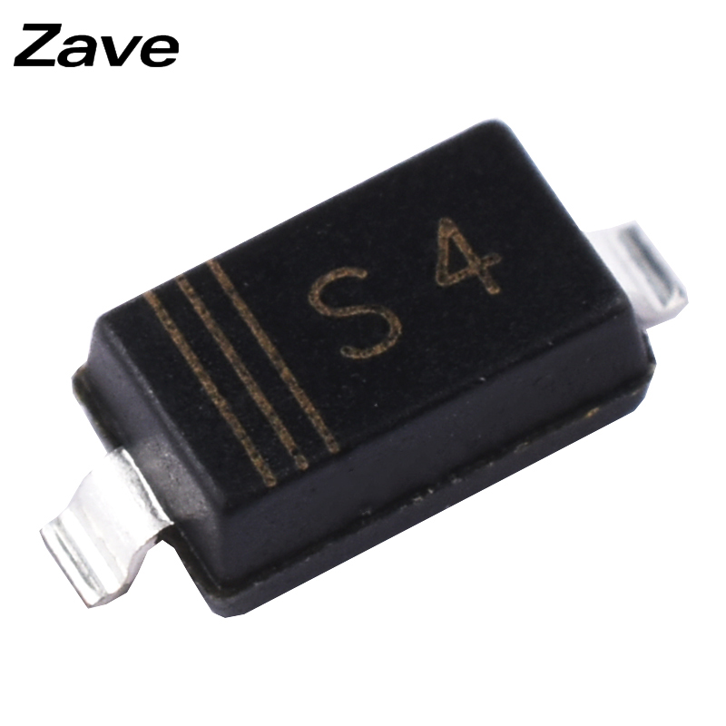 贴片肖特基整流二极管1N5819丝印S4/SL/SS34 SOD-523/323/123/SMA