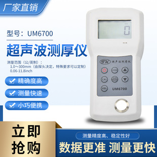 便携式测厚仪 数字显示厚度仪 复合材料超声波测厚仪 UM6700
