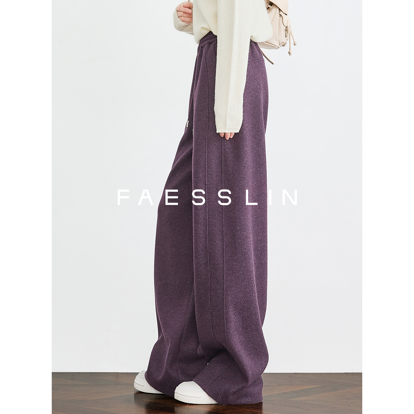 【慵懒松弛】直筒休闲裤女