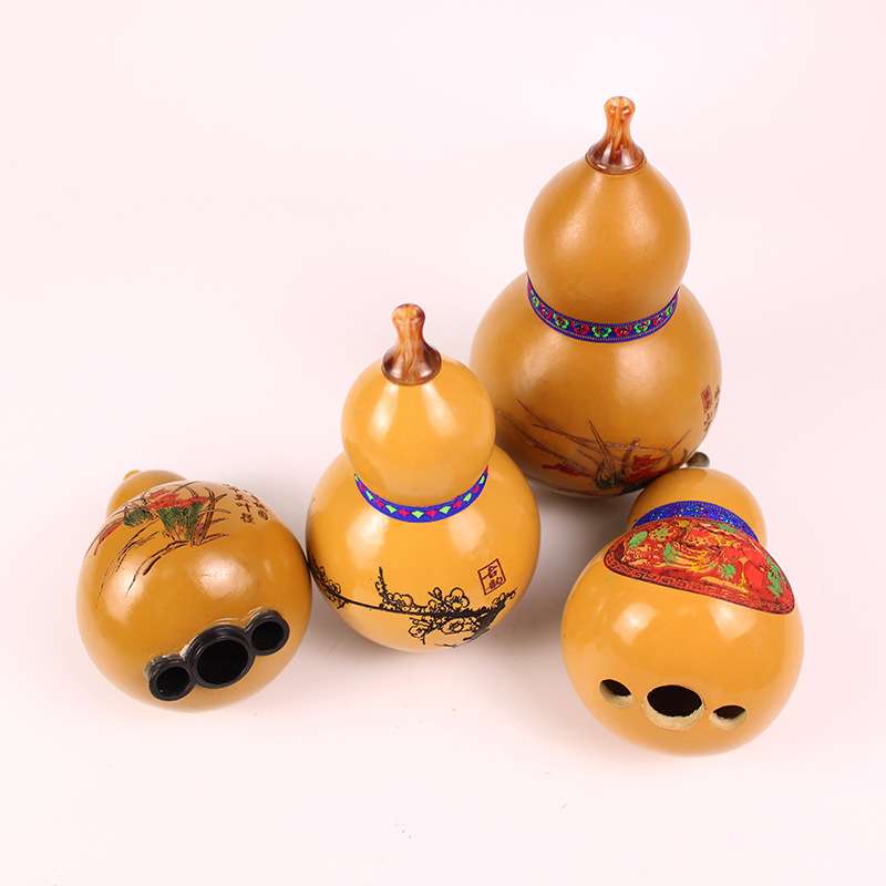 葫芦丝配件葫芦成品三音C调降b调小D调F调G调双音成品C调降b调