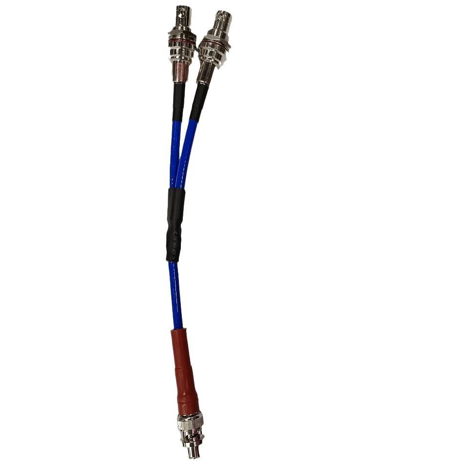 耐高压接头SHV公转两SHV母BNC头同轴射频测试线5000V RG142镀银线