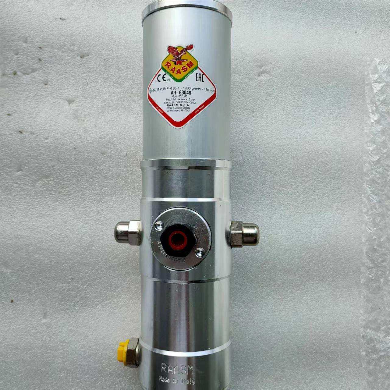 意大利RAASM黄油泵 意大利RAASM气动泵 规格齐全 常规型号备货足