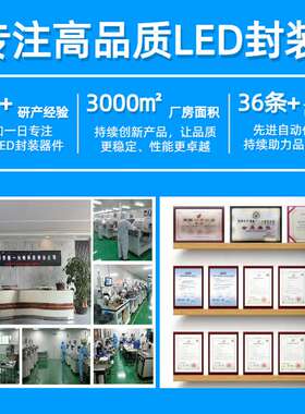 高亮7020灯珠红光蓝光绿光黄光金黄光橙光冰蓝光色LED光源0.5w1w