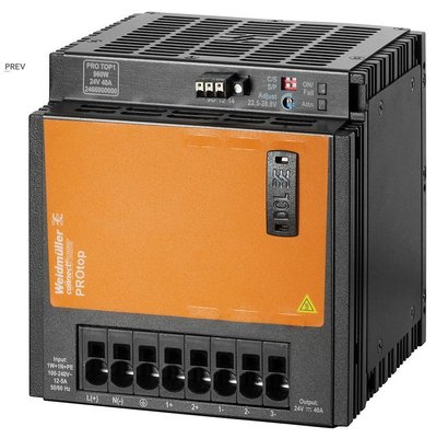 魏德米勒/WEIDMULLER 1478140000 电源PRO MAX 480W 24V 20A