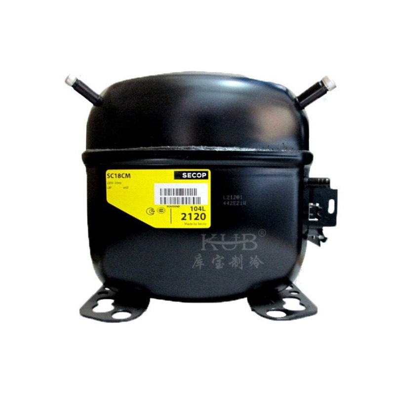 供应 思科普小黑压缩机 FR7.5G 中高温R134a用水果冷柜制冷压缩机