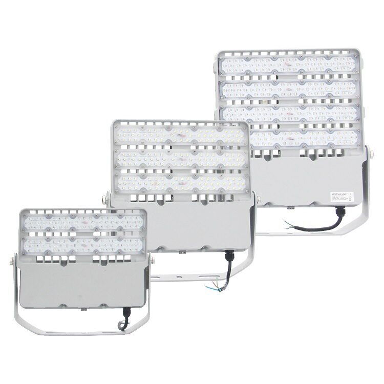 仿飞模组泛光灯LED投光灯150W200W一体压铸厚料投光灯厂家供应