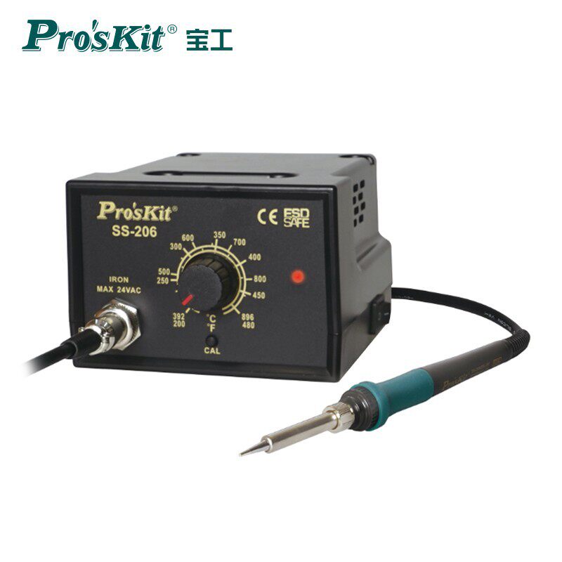 宝工(Pro'skit) SS-206H 防静电控温焊台工业级无铅恒温电焊台60W