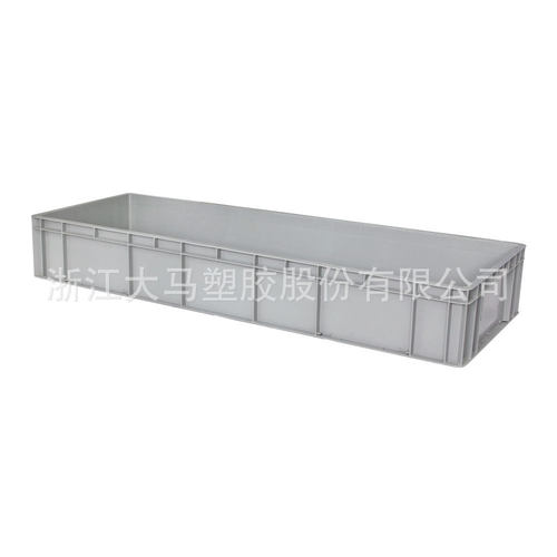 供应 EU41217灰色折叠箱物流箱 汽配零件欧标箱专用周转箱收纳箱