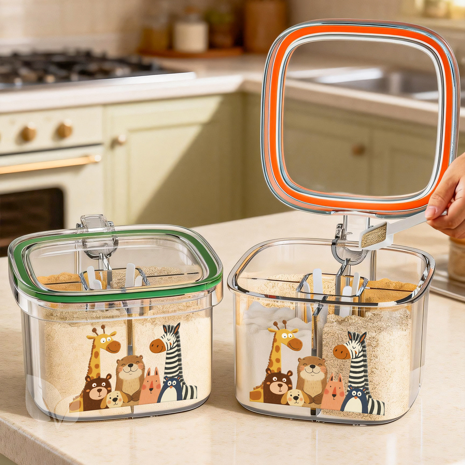 调料盒家用厨房调料罐组合套装一体多格盐味精胡椒收纳佐料调味瓶