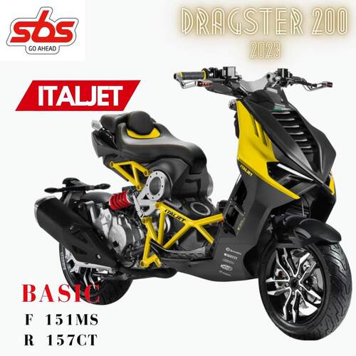 丹麦sbs原装进口高性能刹车片适用ITALJET意塔杰特 Dragster 200
