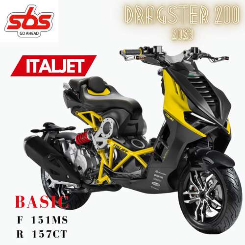 丹麦sbs原装进口高性能刹车片适用ITALJET意塔杰特 Dragster 200