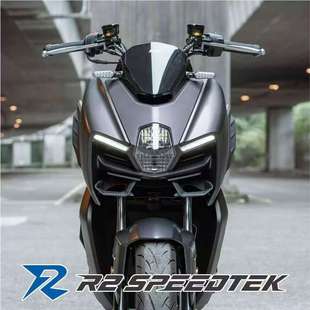 台湾R2SPEEDTEK原创设计下唇竞技定风翼适用SYM三阳MMBCU曼巴