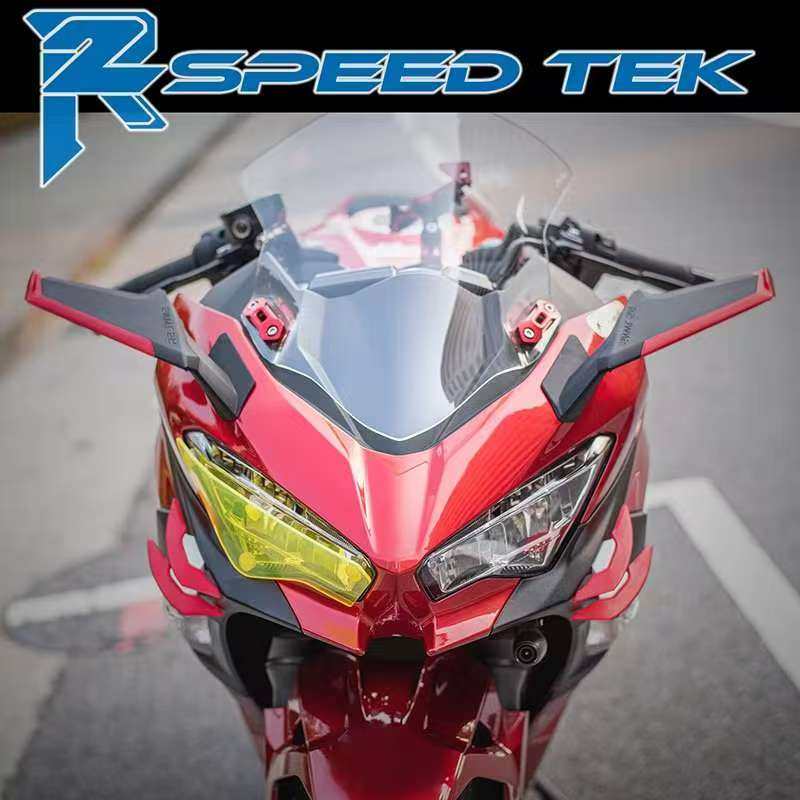 台湾R2SPEEDTEK原创设计JW02风翼扰流套件川崎ninja400