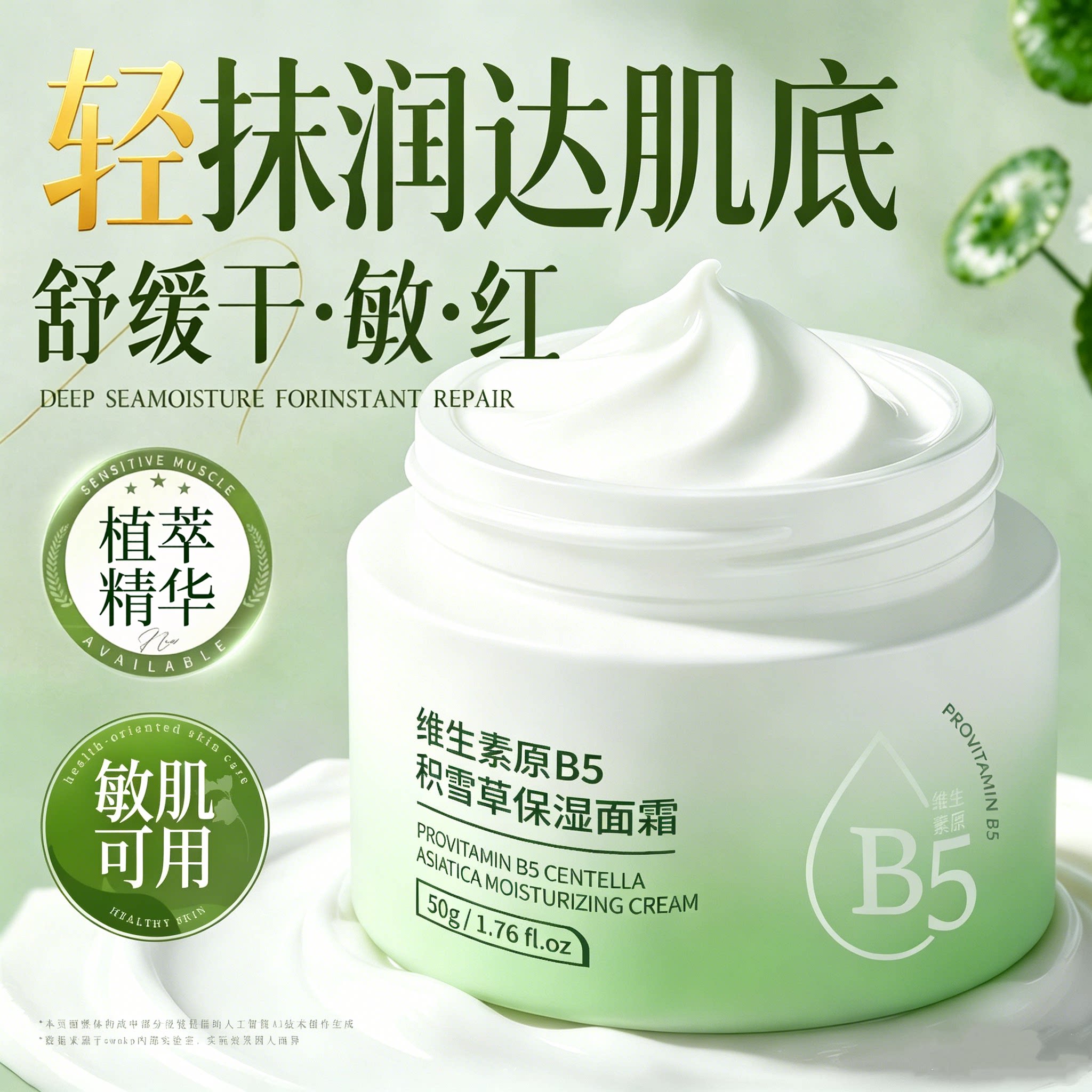 【皮肤科专研】积雪草修护面霜图片