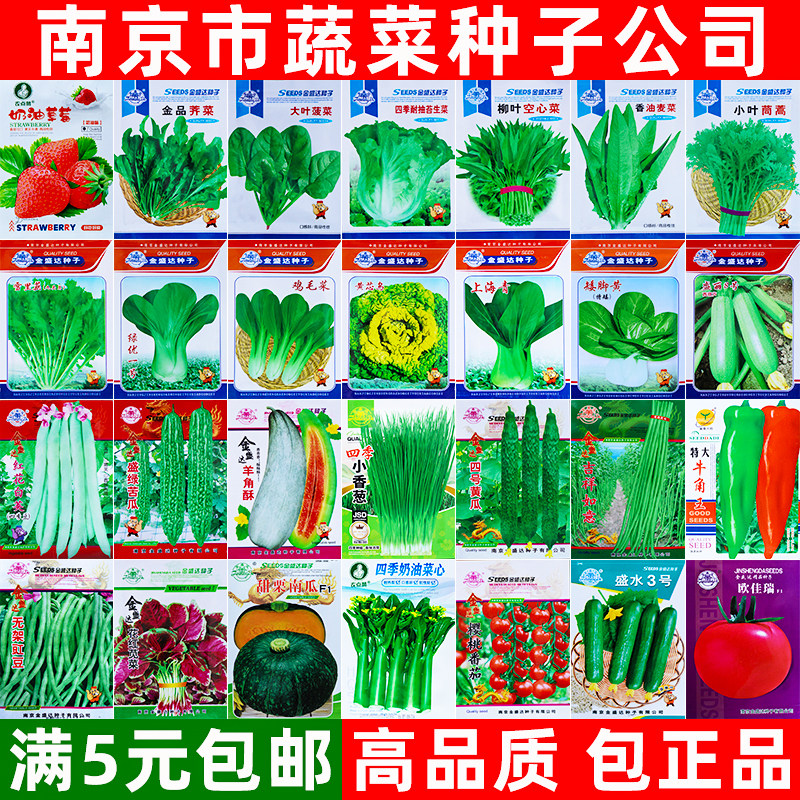 精品蔬菜种子四季播种农家菜园盆栽青菜瓜果夏秋蔬菜种籽种孑大全