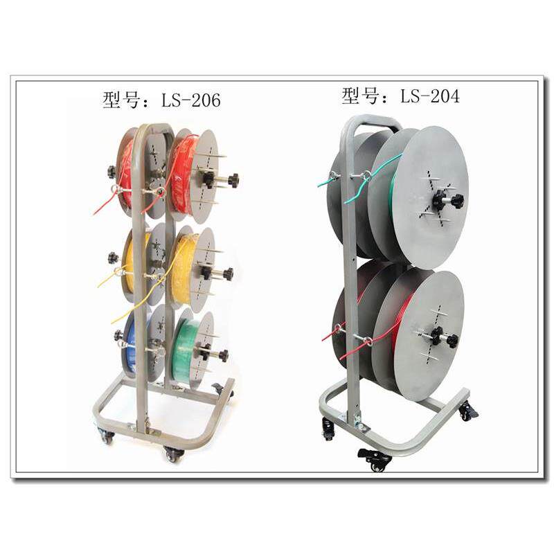 新客减立式 自动穿线机 穿线器 放线盘架 放线器 电工布线器 剥线