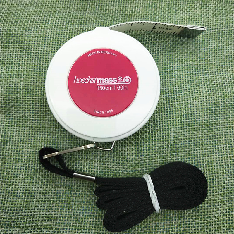 正品德国进口hoechstmass自动伸缩卷尺皮尺服装量衣软尺三围软尺