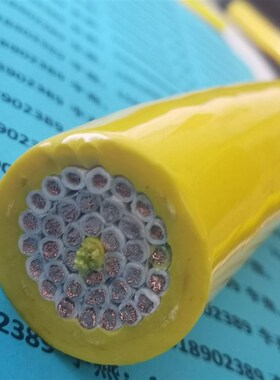 YET/RLR垃圾吊抓斗卷筒电缆3/4芯16/25/36平方6/9*1.5/2.5耐磨线