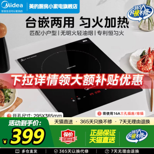 两用DZ22S04E官方正品 电磁炉家用单灶公寓台嵌入式 美