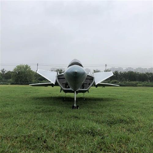 现货速发歼20飞机固定翼航模涵道机可64-70尾推空机PP魔术耐摔板