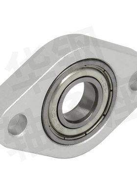 轴承座组件菱形梭形铝合金丝杆光轴固定支撑C-BACNC-BACAC-BACR