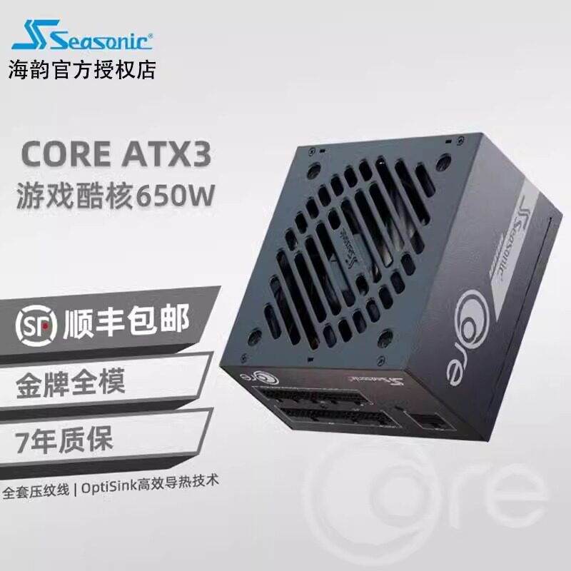 COREGX650全模组650W主机电源图片