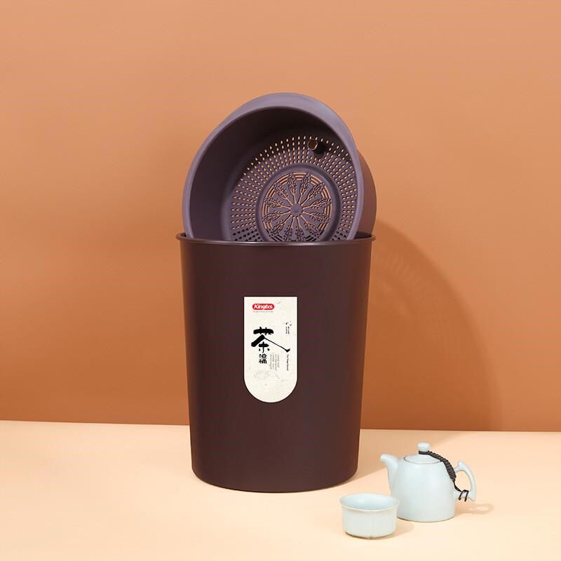 速发茶水桶废桶桶倒茶叶渣过滤垃圾桶茶具配件茶桌茶盘排水茶水茶