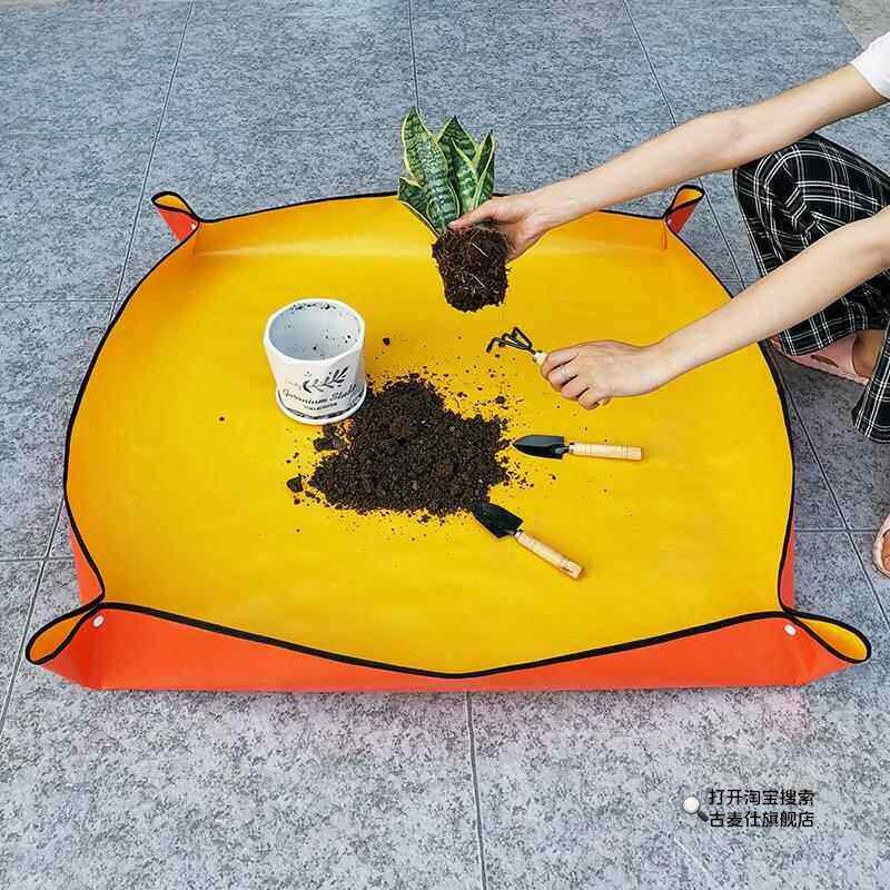 现货换土地垫双面防水园艺地布垫加G厚垫种花多肉工具防滑加厚垫
