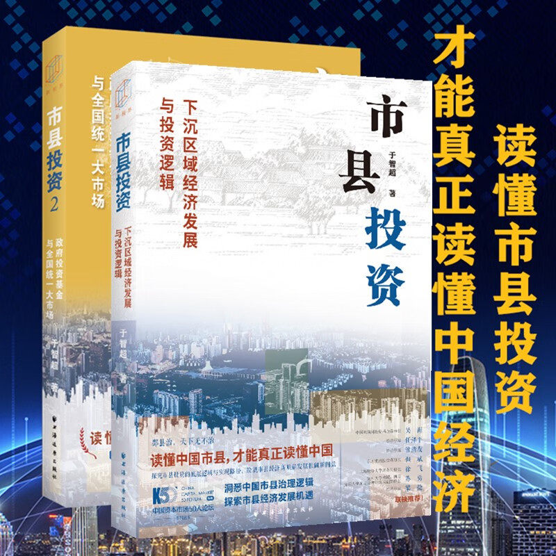 【全2册】市县投资2+市县投资1:政府投资基金与全国统一大市场 下沉区域经济发展与投资逻辑 上海远东出版社