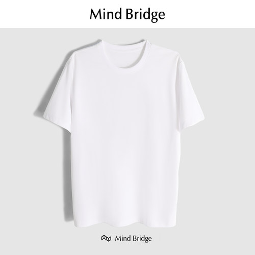 MindBridge短袖休闲中青年T恤潮