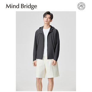 户外运动户外透气速干夹克连帽外套 男士 Mind Bridge2025早春新款