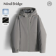 Mind 户外保暖机能风三防90鸭绒羽绒服潮 男士 Bridge2025冬季 新款