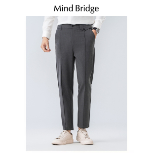 2024春秋季 休闲裤 新款 轻奢商务休闲百搭修身 Mind 西裤 Bridge男士