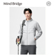 Mind 拼接户外运动羽绒外套 时尚 Bridge轻薄羽绒服男冬季 2025新款