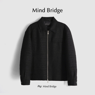 Mind 夹克外套 Bridge翻领羽绒服男冬90白鸭绒轻薄潮牌小香风短款
