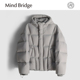 新款 Mind Bridge90%鸭绒机能面包服男2025冬季 户外休闲保暖羽绒服
