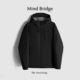 防风防泼水户外梭织连帽夹克 2025春秋季 Mind Bridge运动外套男士