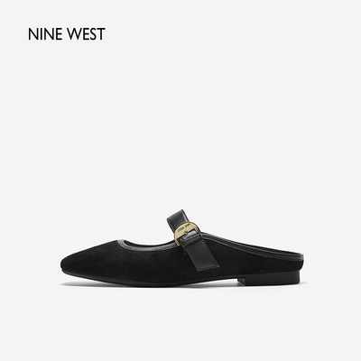 NineWest/玖熙平跟凉鞋穆勒鞋