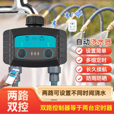 WiFi蓝牙两路双控手机远程控制器