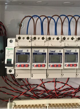 微型单相导轨电表/SDM620/RS485/宿舍/商铺/充电桩/免拆线安装