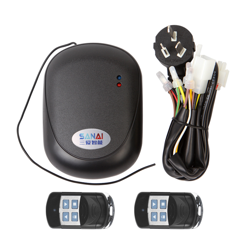 智能手机APP无线开关远程控制电动卷帘门遥控卷闸外挂管状接收器