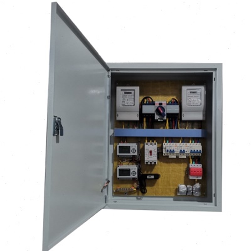 新款定做低压成套配电箱三相电表工地不锈钢路灯控制箱自动切换电