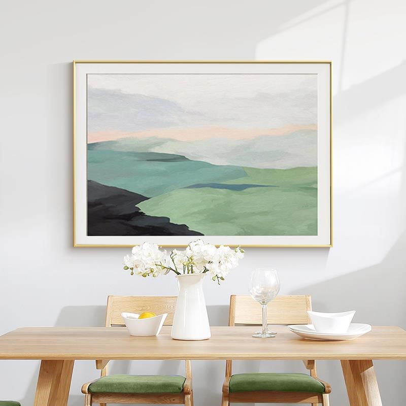 电表箱装饰画餐厅组合套装遮挡配电箱电闸简约现代2021新款上掀开