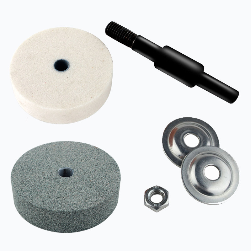 电钻变砂轮机转换轴磨刀石家用沙轮磨盘连接头改装固定支架底座