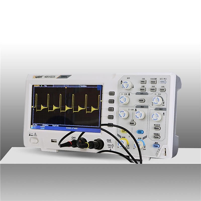 OWON200M数字示波器SDS1202双通道存储自动量程万用表软包